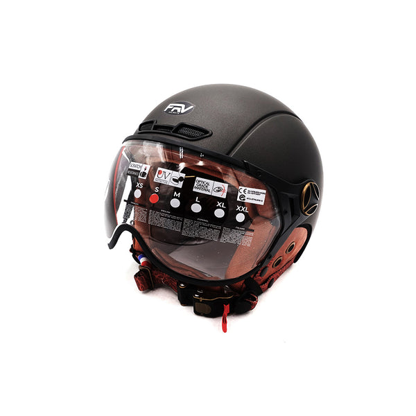 Casque JET  Gris graphite Mat (taille XS à XXL) (XS)