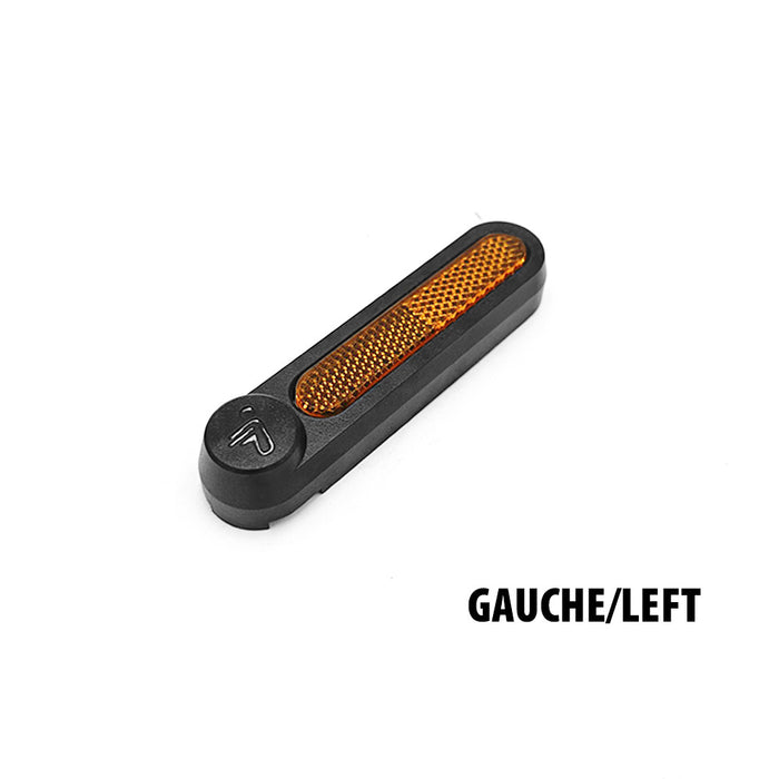 Cache vis réflecteur gauche Ninebot F2
