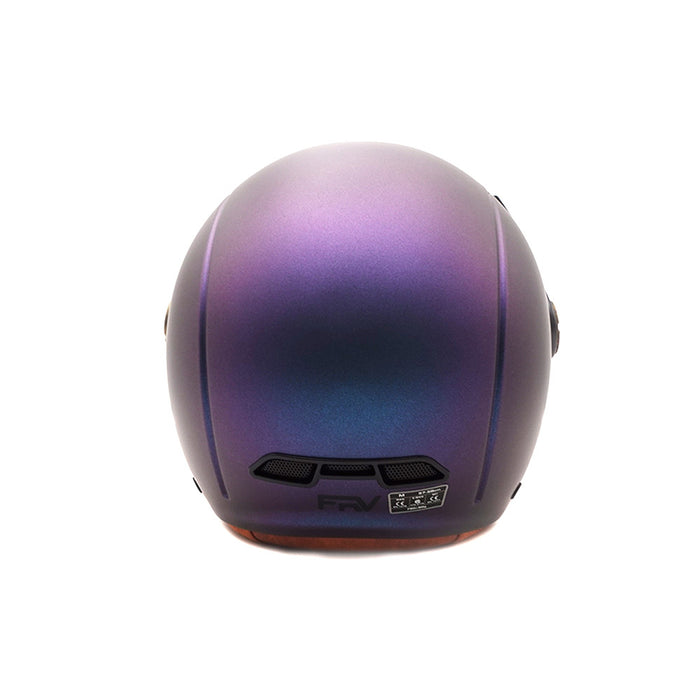 Casque JET  bleu mat caméléon (taille XS à XXL) (M)