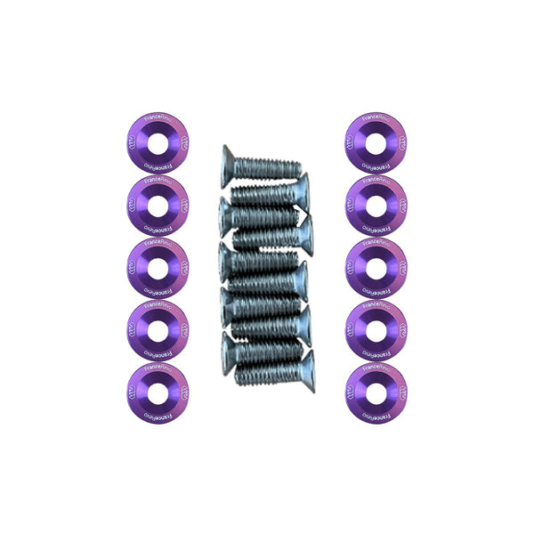Rondelles de deck x10 (8 couleurs) (Violet)