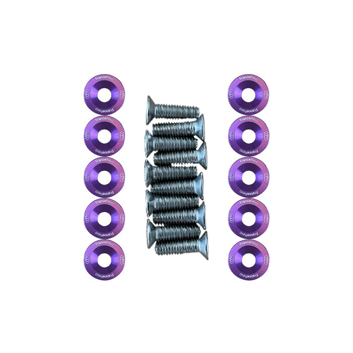 Rondelles de deck x10 (8 couleurs) (Violet)