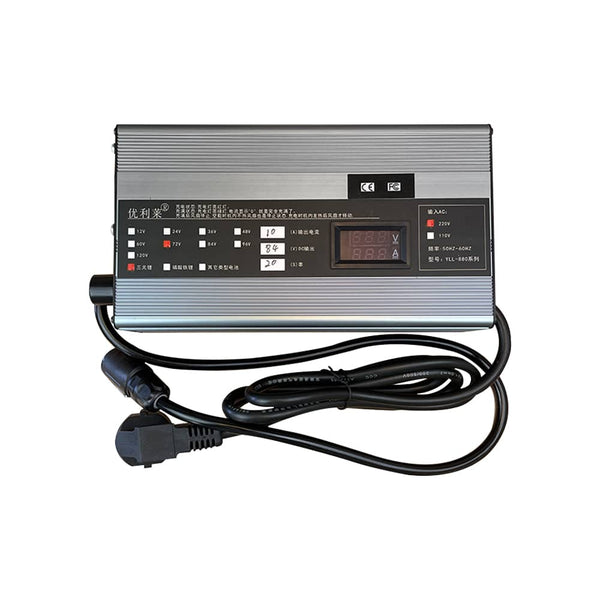 Pack Chargeur rapide 72V ➡️ 84V 1-10A + Adaptateur LP-16