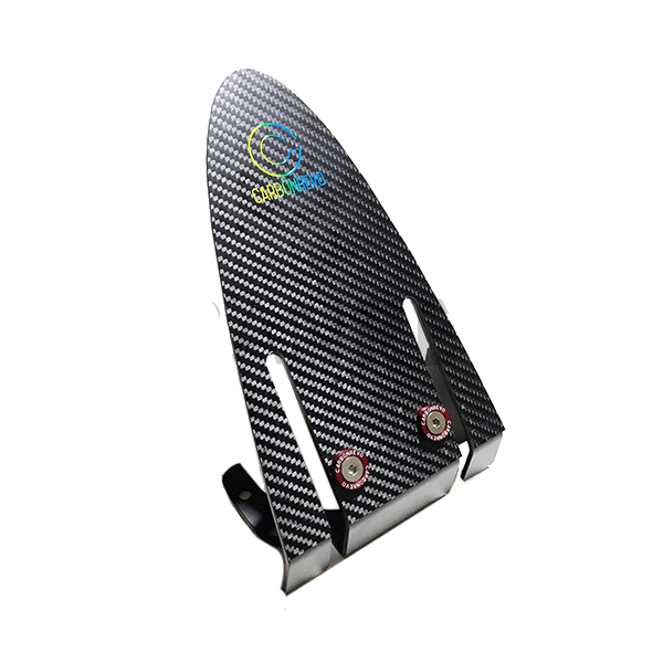 CARBON REVO GARDE BOUE ARRIERE (RONDELLES ROUGES) - DUALTRON SPIDER - SteedyTrott.com