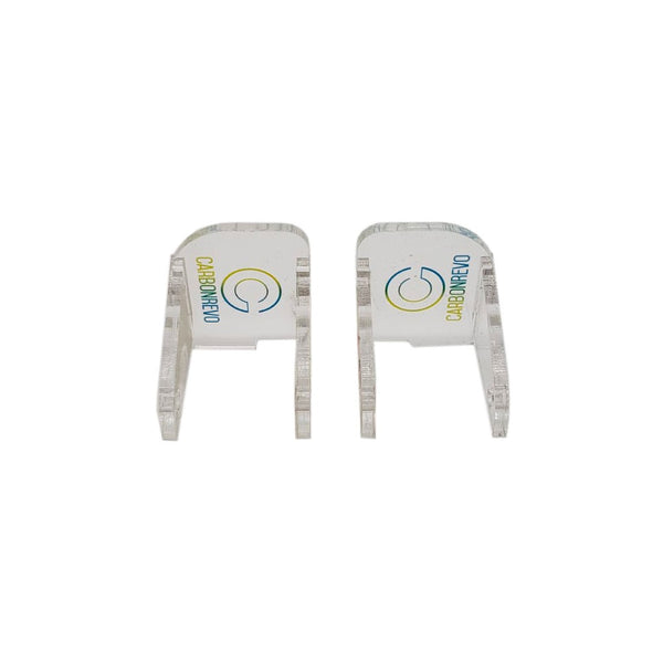 CARBONREVO CACHE LED AVANT TRANSPARENT - PAIRE - DUALTRON RAPTOR/1/2/ULTRA - SteedyTrott.com