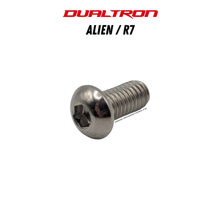 DUALTRON ALIEN & R7 | VIS RONDES M6*12 POUR FIXATION DU PHARE - SteedyTrott.com