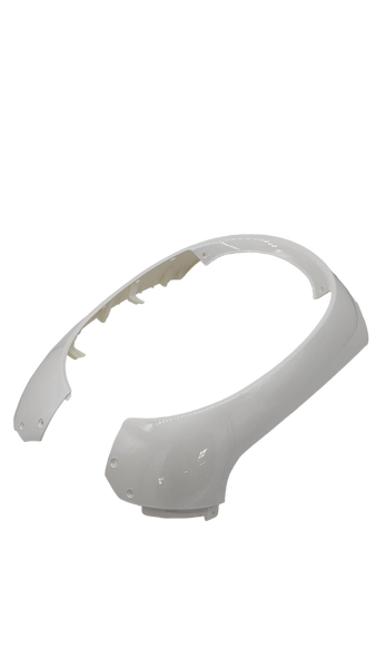 EK1 & EK3 | V DE CARÉNAGE FRONTAL AVANT BLANC - SteedyTrott.com