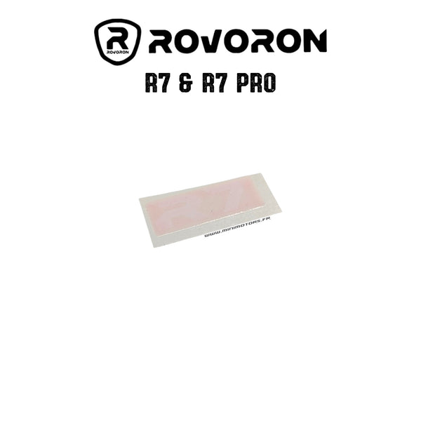 ROVORON R7 & R7 PRO | STICKER LOGO R7 BRAS DE FOURCHE - SteedyTrott.com