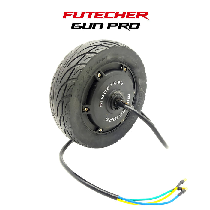 MOTEUR AVEC PNEU 52V | FUTECHER GUN PRO