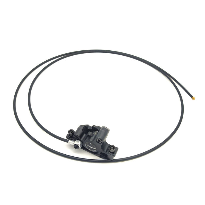 ETRIER HYDRAULIQUE AVEC CABLE SANS PLAQUETTES DE FREIN (ZOOM)(AR) | DUALTRON