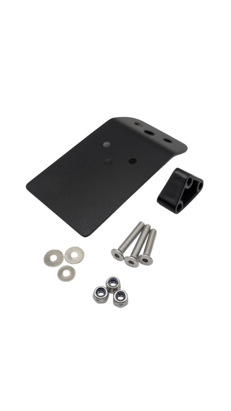 SUPPORT ET PLAQUE DIMMATRICULATION ET VIS | DUALTRON AMINIA
