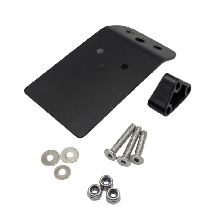 SUPPORT ET PLAQUE DIMMATRICULATION ET VIS | DUALTRON AMINIA