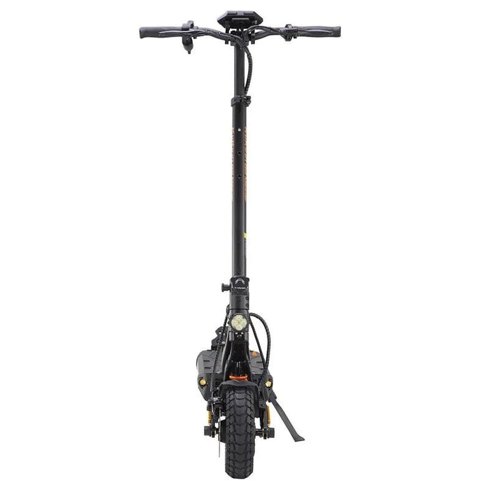 Kukirin G2 Master vue de face, guidon large et pneu tout-terrain 10 pouces - SteedyTrott.com