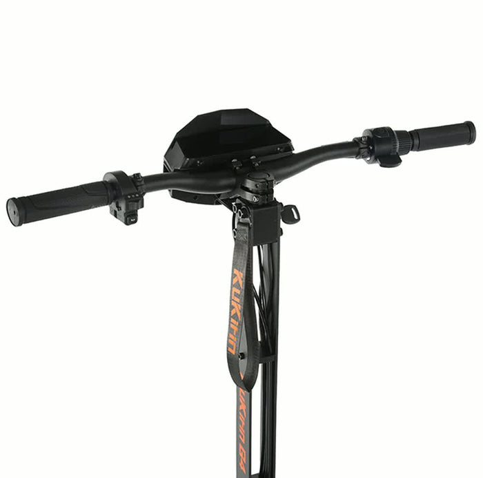 Trottinette électrique Kukirin G4 grise et orange - SteedyTrott.com