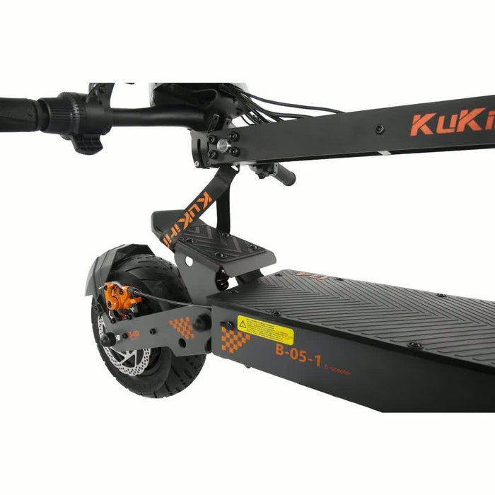 Trottinette électrique Kukirin G4 grise et orange - SteedyTrott.com